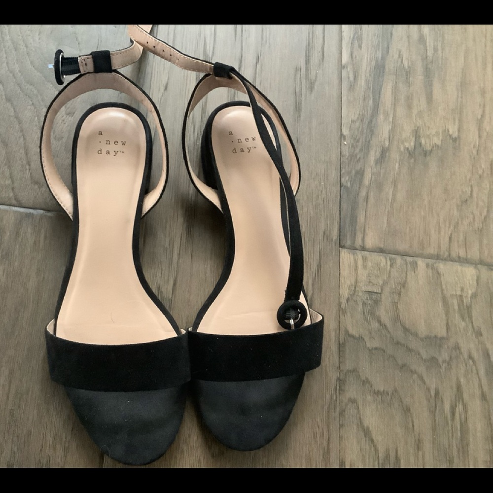 a new day flats with ankle strap
